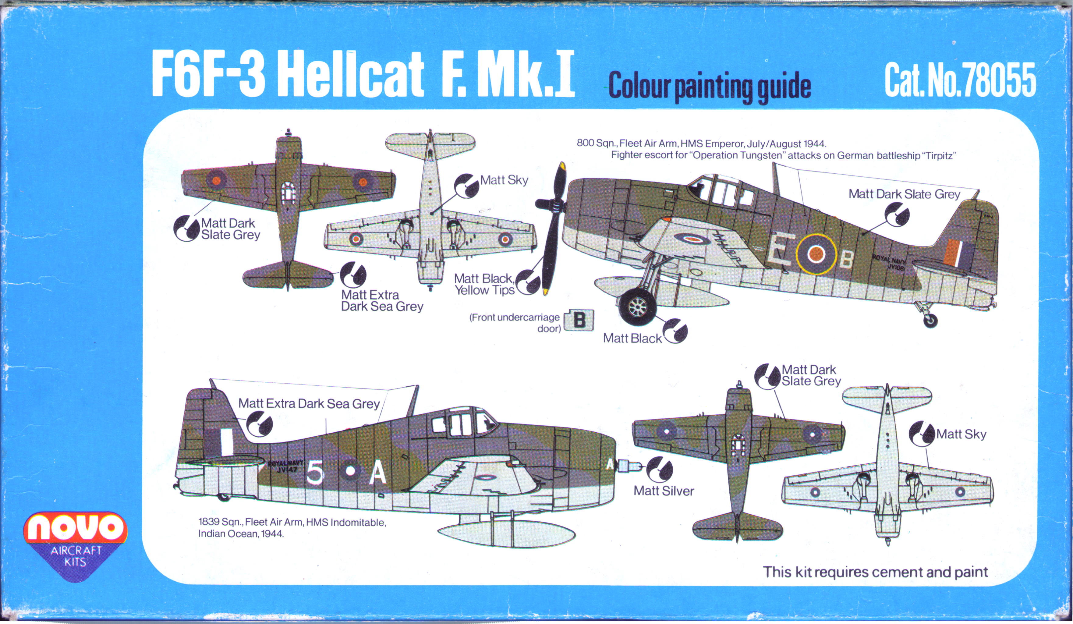 Grumman F6F-3 Hellcat. 