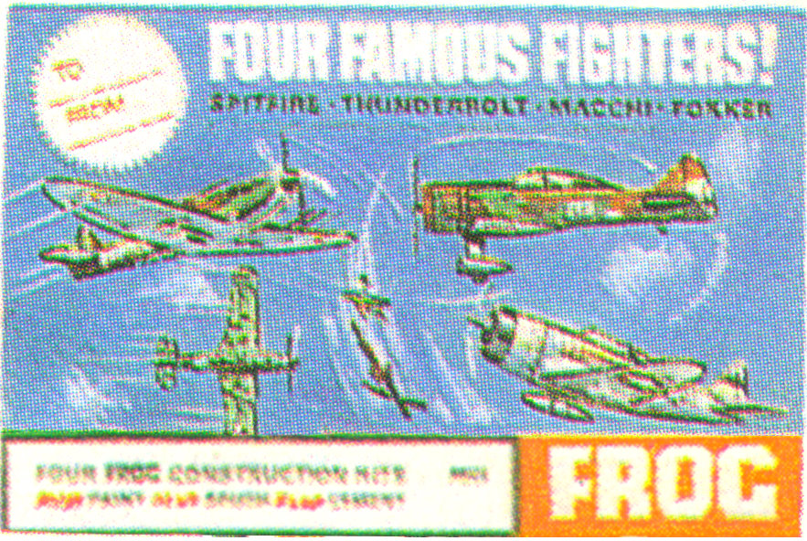 Коробка FROG F148 Four Famose Fighters!, IMA, 1964